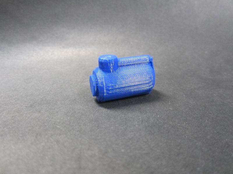 Lenzpumpe blau 26mm