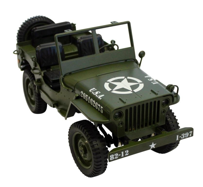 Military Car 1:12 4WD RTR 2,4GHz grün