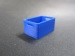 Kiste hoch blau 25x17x12mm