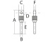 Augenschrauben M3 Messing