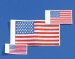 Flagge USA 18x35 mm